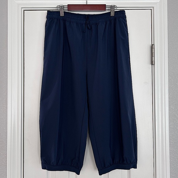 LUCY HAREM TROUSERS- GLACIER
